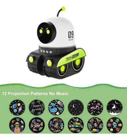 PROYECTOR DE LUZ NOCTURNA ROBOT- EL REGALO PERFECTO 😍🎁