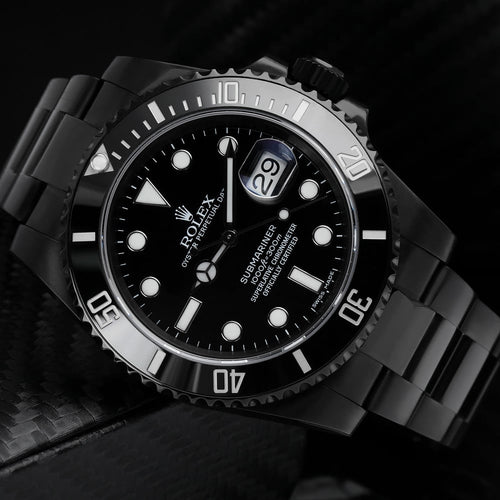 SUBMARINER DATE 40MM 'F SERIES' CUSTOM (EDICION ESPECIAL BLACK PVD 16610)