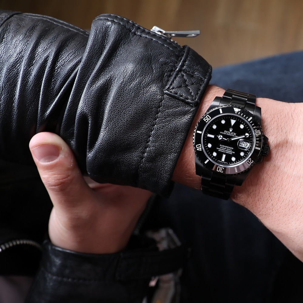 SUBMARINER DATE 40MM 'F SERIES' CUSTOM (EDICION ESPECIAL BLACK PVD 16610)