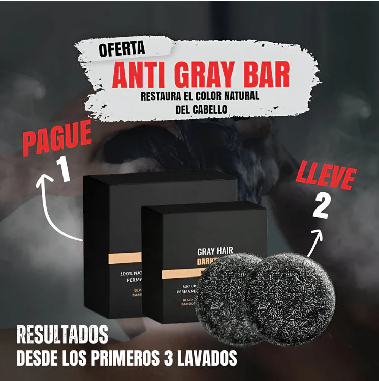 REJUVEX® BARRA DE REJUVENECIMIENTO CAPILAR -RECUPERA EL TONO NATURAL DE TU CABELLO SIN TINTES NI QUIMICOS
