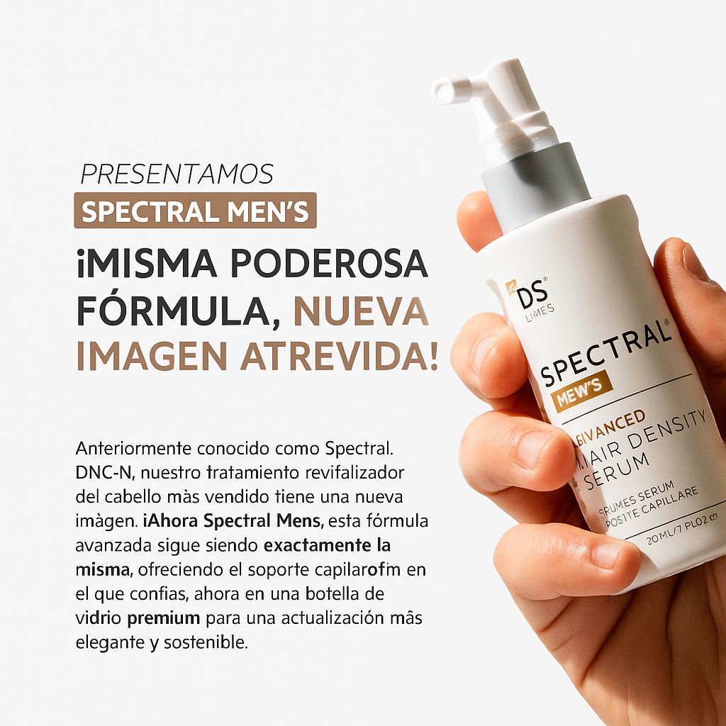 SPECTRAL DNC-N - Tecnología Nanosome® + Nanoxidil 5 %: ciencia avanzada para un cabello con más vida.