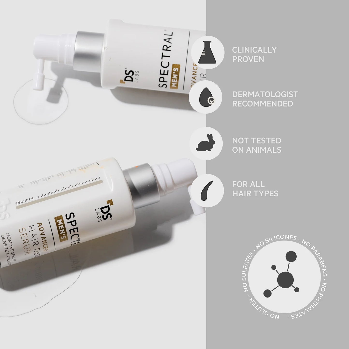 SPECTRAL DNC-N - Tecnología Nanosome® + Nanoxidil 5 %: ciencia avanzada para un cabello con más vida.