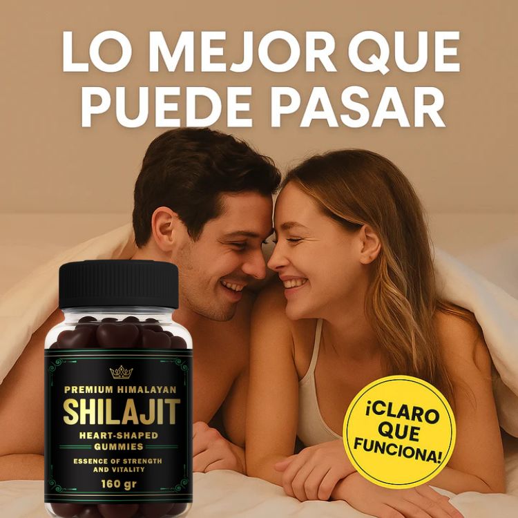 Energia, Enfoque y Virilidad con Shilajit Gummies Premium®️ Himalayan