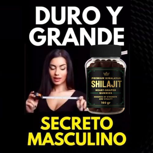 Energia, Enfoque y Virilidad con Shilajit Gummies Premium®️ Himalayan