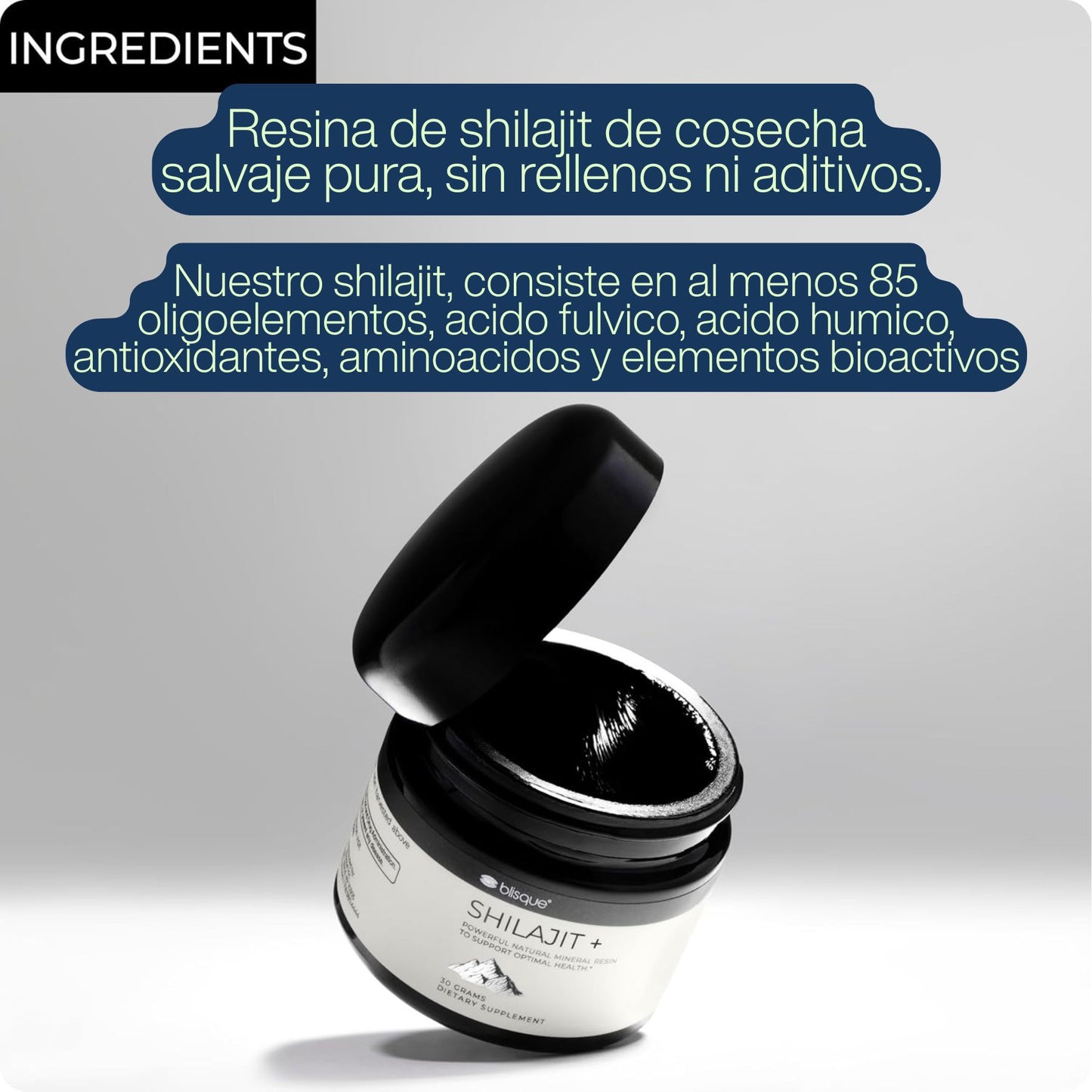 SHILAJIT-Brebaje del Himalaya | La fuerza de la naturaleza que te ayuda en el rendimiento-A un super Precio 2 X 99.900😱🥳 o una unidad 👇