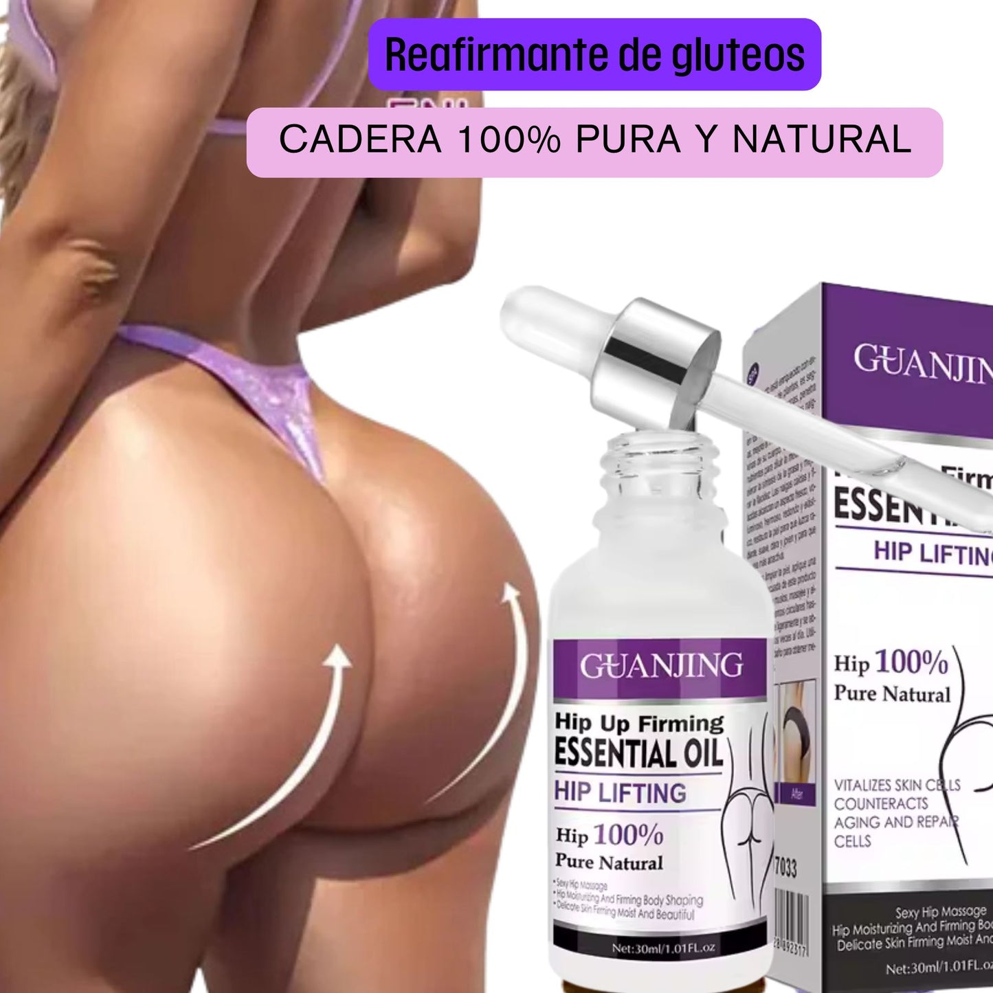 Gluteo Max Pro (Estimulador De Glúteos) + OBSEQUIO (Serum Reafirmante de Glúteos) 🎁