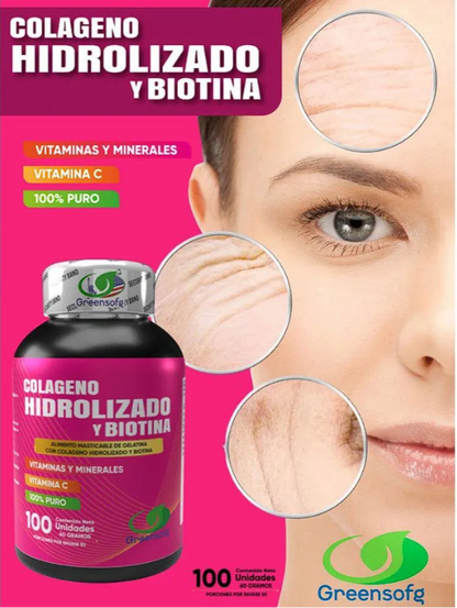 COLAGENO HIDROLIZADO X 100 SOFGELS